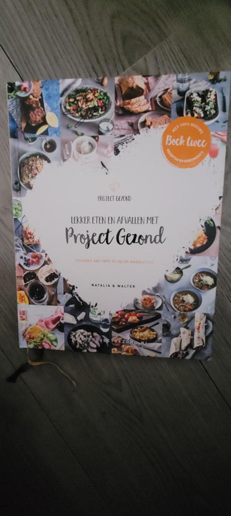 Lekker eten en afvallen met Project Gezond Boek 2, Boeken, Gezondheid, Dieet en Voeding, Ophalen of Verzenden, Zo goed als nieuw