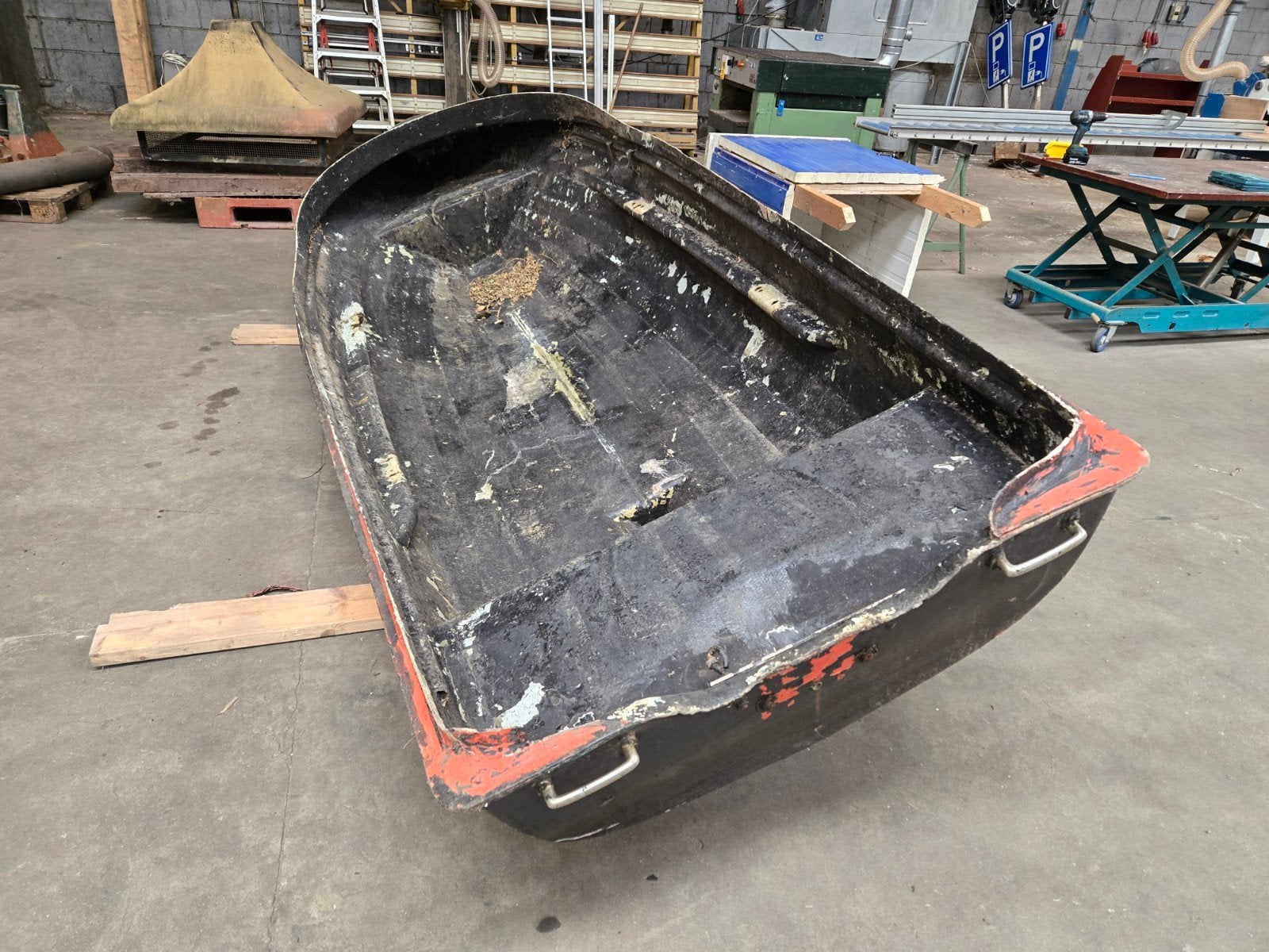 Polyester boot - roeiboot / bijboot. Opknapper, Ophalen, Gebruikt, Overige typen, Motorboot