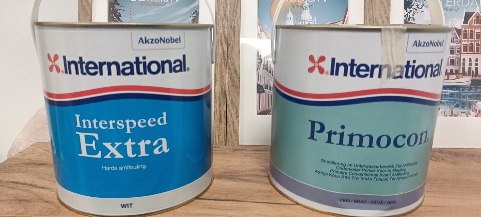 Primacon Primer en Interspeed Extra Antifouling Wit 2,5L, Ophalen, Nieuw, Verven