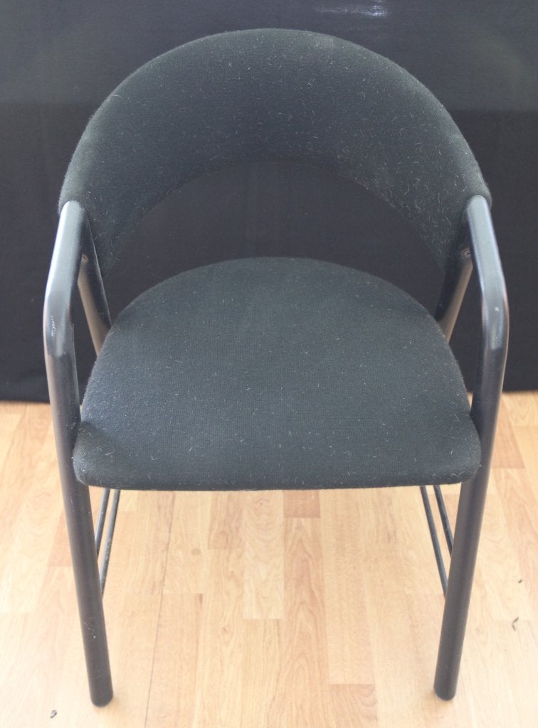 3 stoelen., Ophalen, Gebruikt, Drie, Zwart