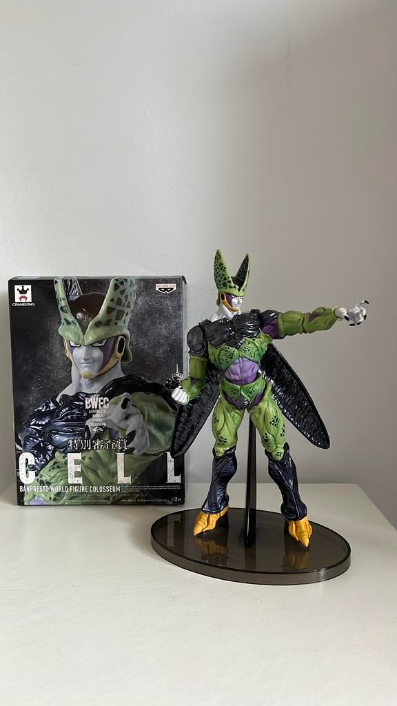 Dragonball z bwfc cell figure, Ophalen of Verzenden, Zo goed als nieuw