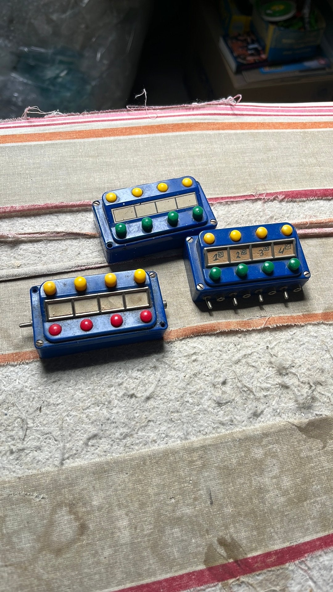 Te koop 3 x schakelbord van marklin 7210,7211, Wisselstroom, Rails, Ophalen of Verzenden, Zo goed als nieuw