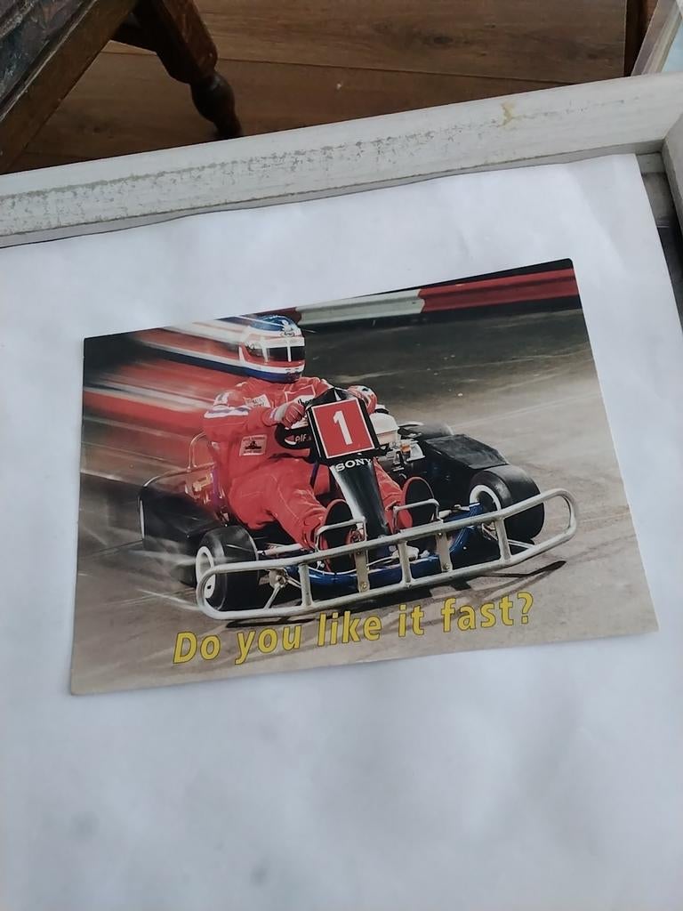 DO YOU LIKE IT FAST? ....GO  INDOOR.  KART, Ophalen of Verzenden