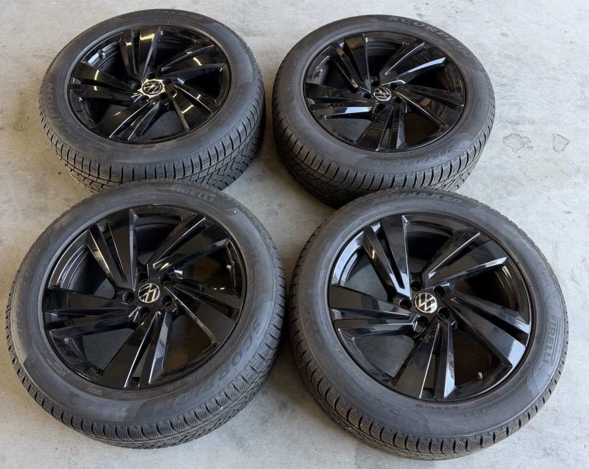 20 inch Nevada velgen VW Touareg 285/45 R20 winterset, Gebruikt, -, 285 mm, -