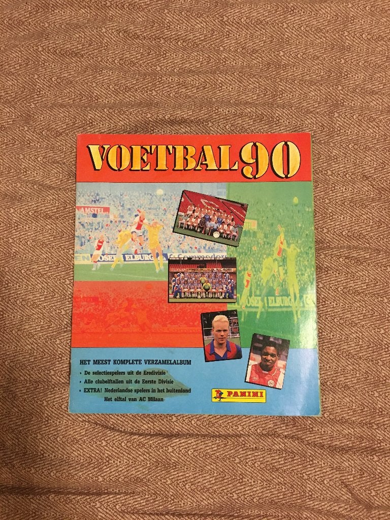 Panini Voetbal 90 Album, Ophalen of Verzenden, Zo goed als nieuw, Overige binnenlandse clubs, Poster, Plaatje of Sticker