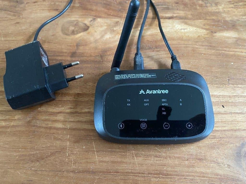 Avantree Bluetooth Audio Zender Ontvanger Adapter, Audio, Tv en Foto, Ophalen of Verzenden, Zo goed als nieuw, Minder dan 2 meter