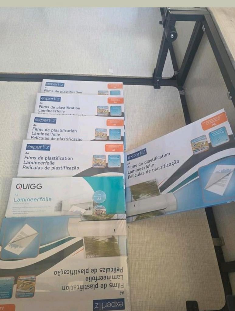 Lamineerfolie A4 - Expertiz en Quigg, Ophalen