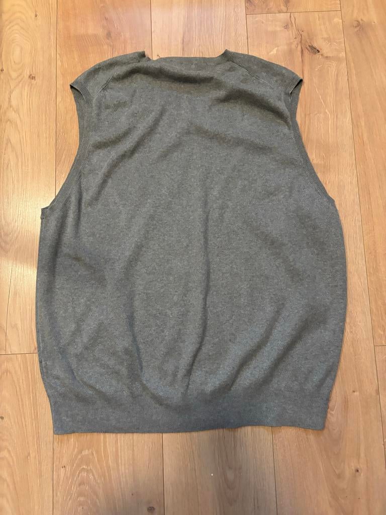 Ralph Lauren Spencer Vest Maat L - Grijs, Kleding | Heren, Truien en Vesten, Gedragen, Maat 52/54 (L), Grijs, Verzenden