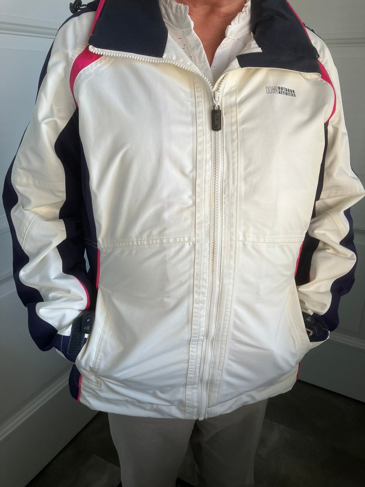 ZGAN Human Nature dames zomerjas wit maat XL, Kleding | Dames, Jassen | Zomer, Ophalen of Verzenden, Zo goed als nieuw, Maat 46/48 (XL) of groter