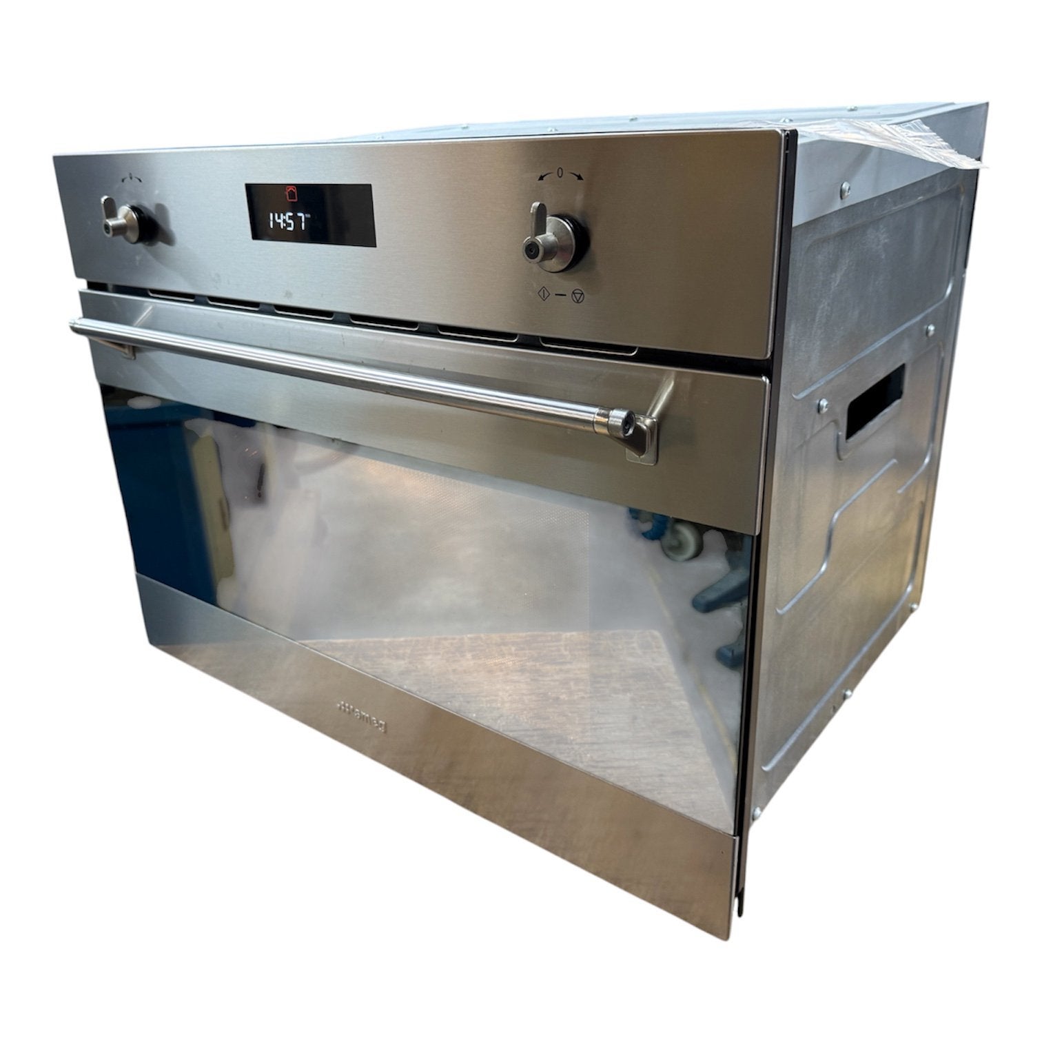 Smeg Inbouw Combimagnetron model S45MCX2, Ophalen, Gebruikt, Smeg, Combi-oven