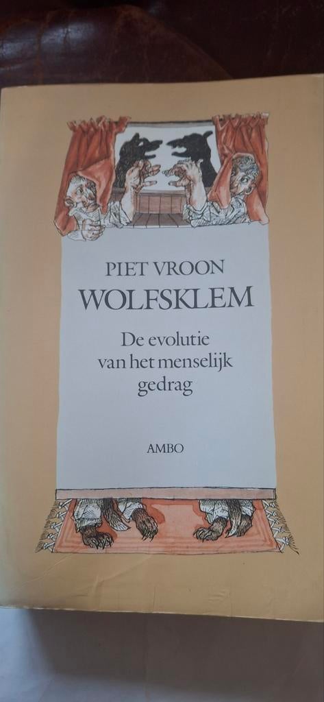 Wolfsklem: De evolutie van het menselijk gedrag, Ophalen of Verzenden, Gelezen, Overige onderwerpen, Piet Vroon