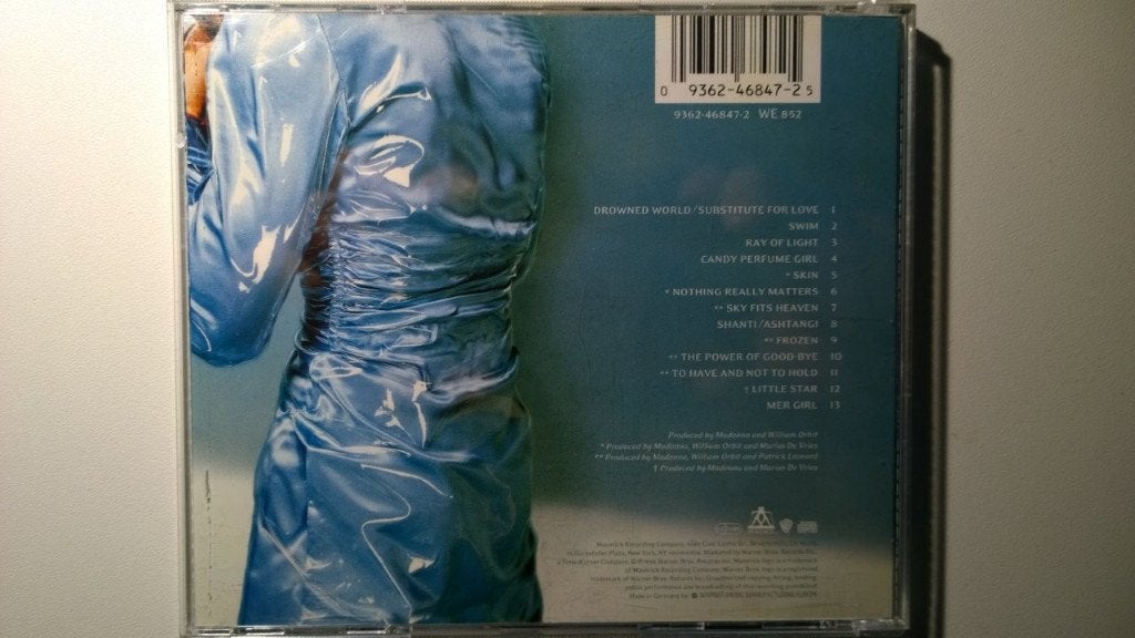 Madonna - Ray Of Light, Ophalen of Verzenden, 1990 - 1999, Zo goed als nieuw