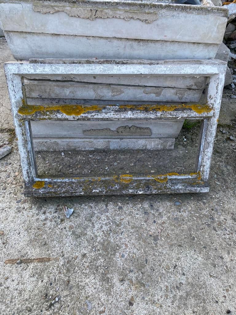Stalramen beton, Doe-het-zelf en Verbouw, Overige materialen, Gebruikt, Raamkozijn, Minder dan 75 cm