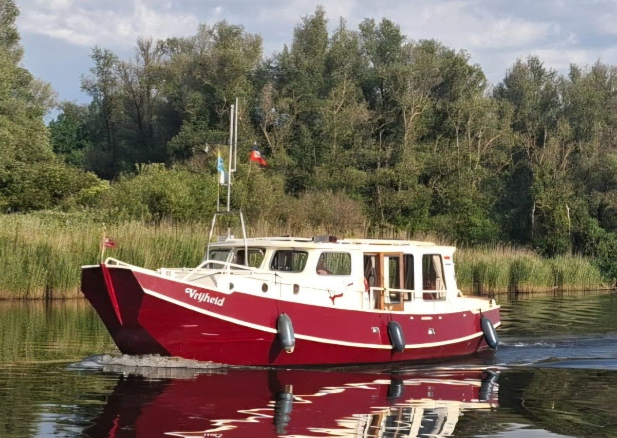 Friese Zeeschouw, Ophalen of Verzenden, 1.95 meter, Boegschroef
