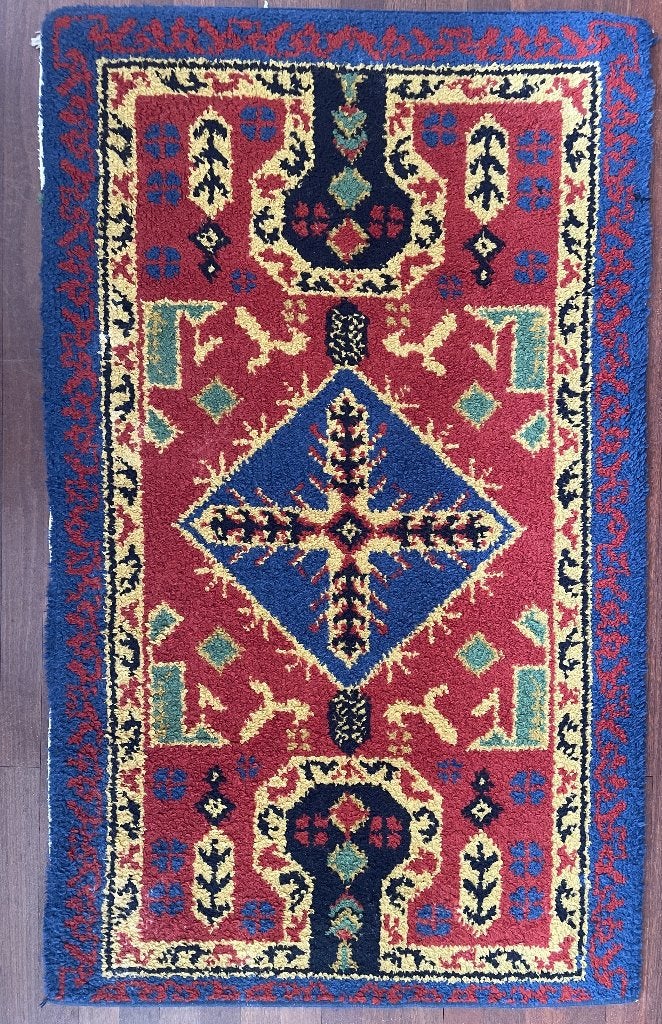Smyrna kleed 100x140 cm, Ophalen, Gebruikt, 50 tot 100 cm, Smyrna