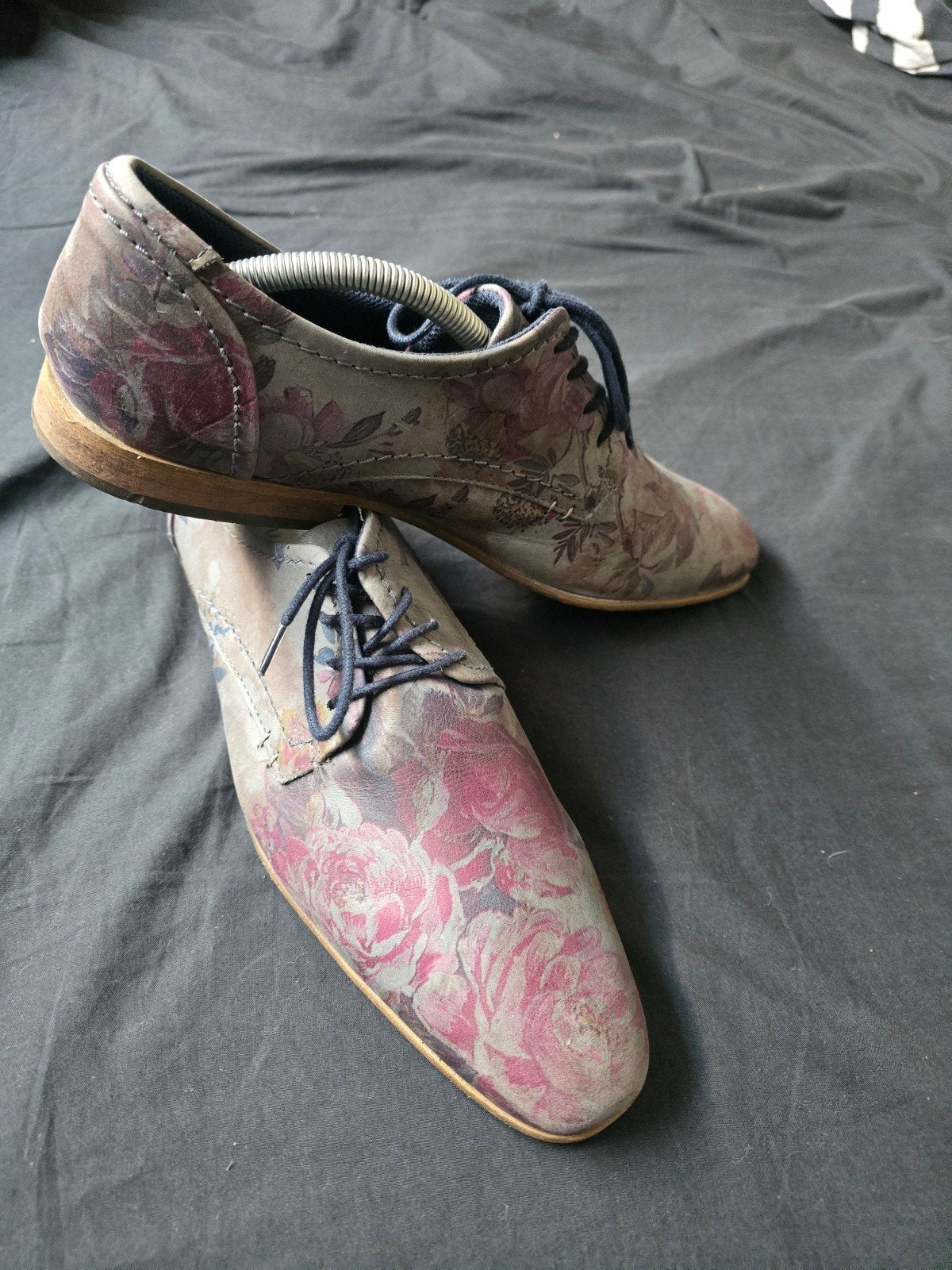 Bloemenprint veterschoenen - Maat 43, Ophalen, Gedragen, Overige kleuren