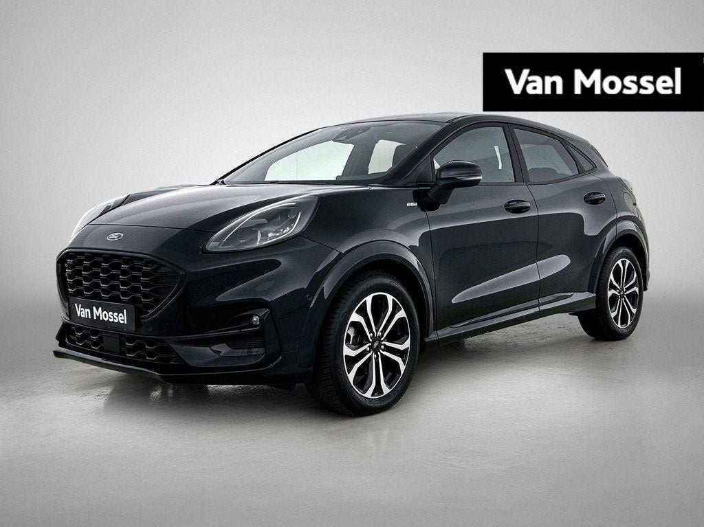 Ford Puma 1.0 EcoBoost Hybrid ST-Line AUTOMAAT | WINTERPACK, 12 maanden, Zwart, 665 kg, Bedrijf