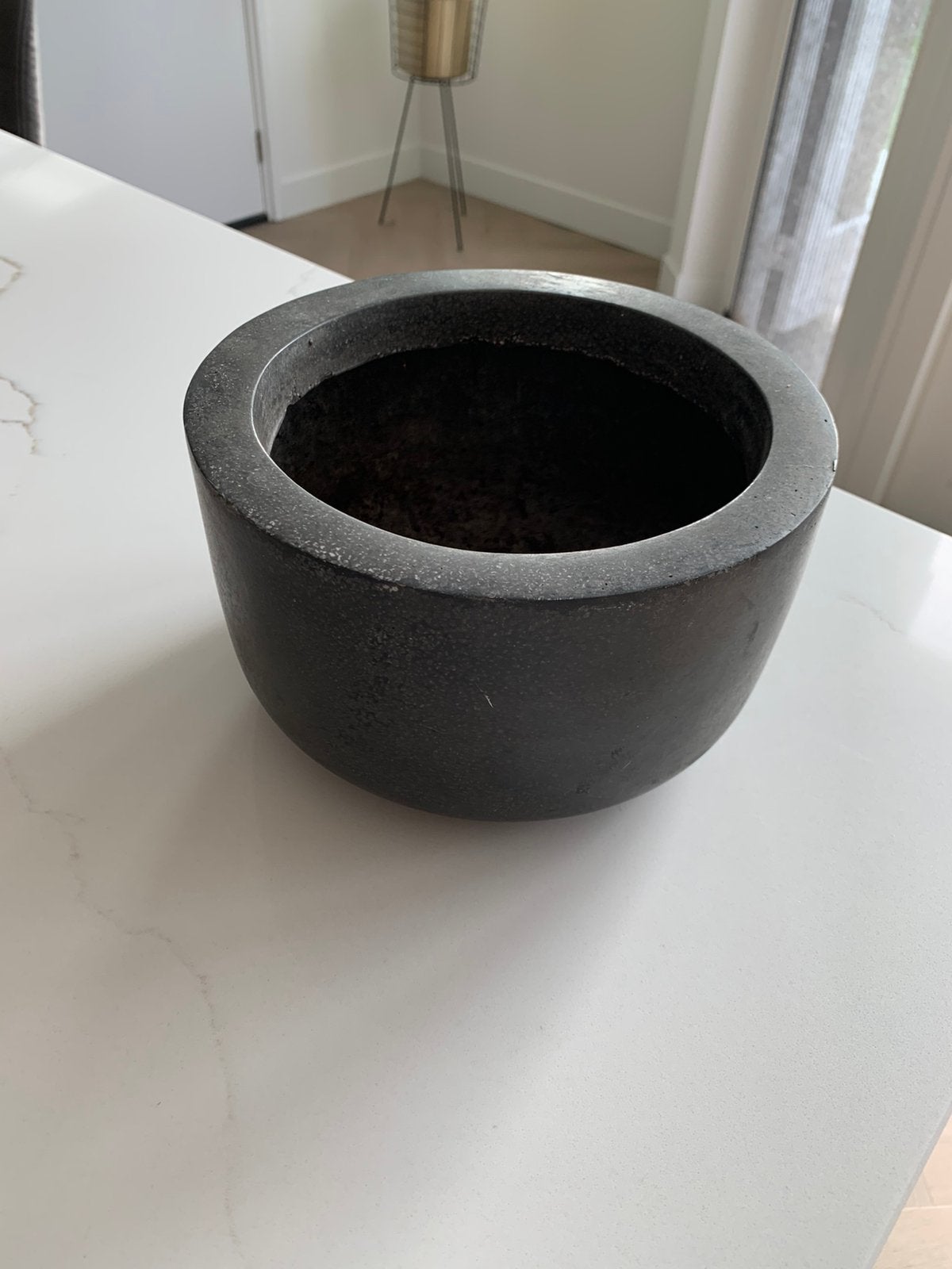 Kleine Capi bloempot ( buiten ), Kunststof, Gebruikt, Rond, Ophalen of Verzenden