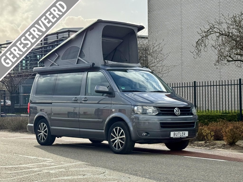 Volkswagen T5 California GP 140PK 2012 215.000 4X4, Volkswagen, Bedrijf, Tot en met 4, Luifel