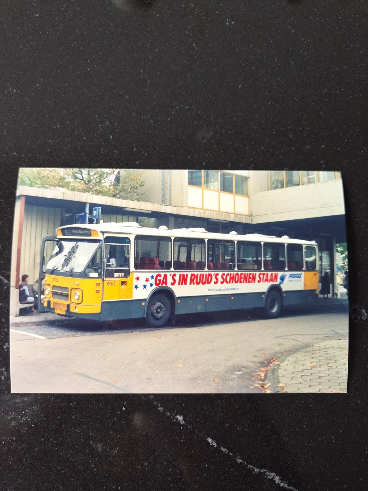 Foto 10x15 bus NZH 8912, Ophalen of Verzenden, Bus of Metro, Overige typen
