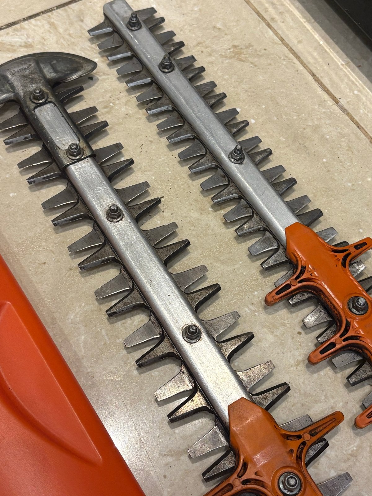 STIHL heggenschaar messen HS 81R / 82R  versie 60 cm, Ophalen, Gebruikt, Benzine