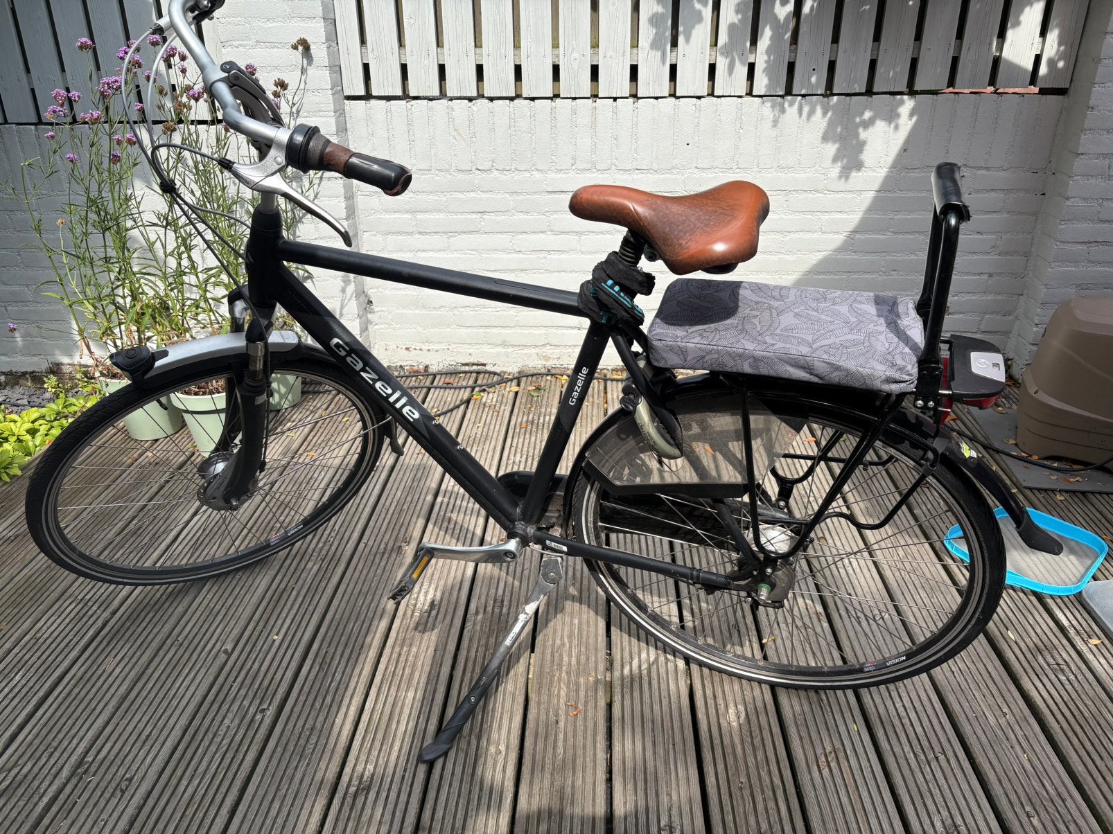 Gazelle Orange Plus heren fiets, Fietsen en Brommers, Fietsen | Heren | Herenfietsen, Ophalen, Gebruikt, Gazelle, Versnellingen