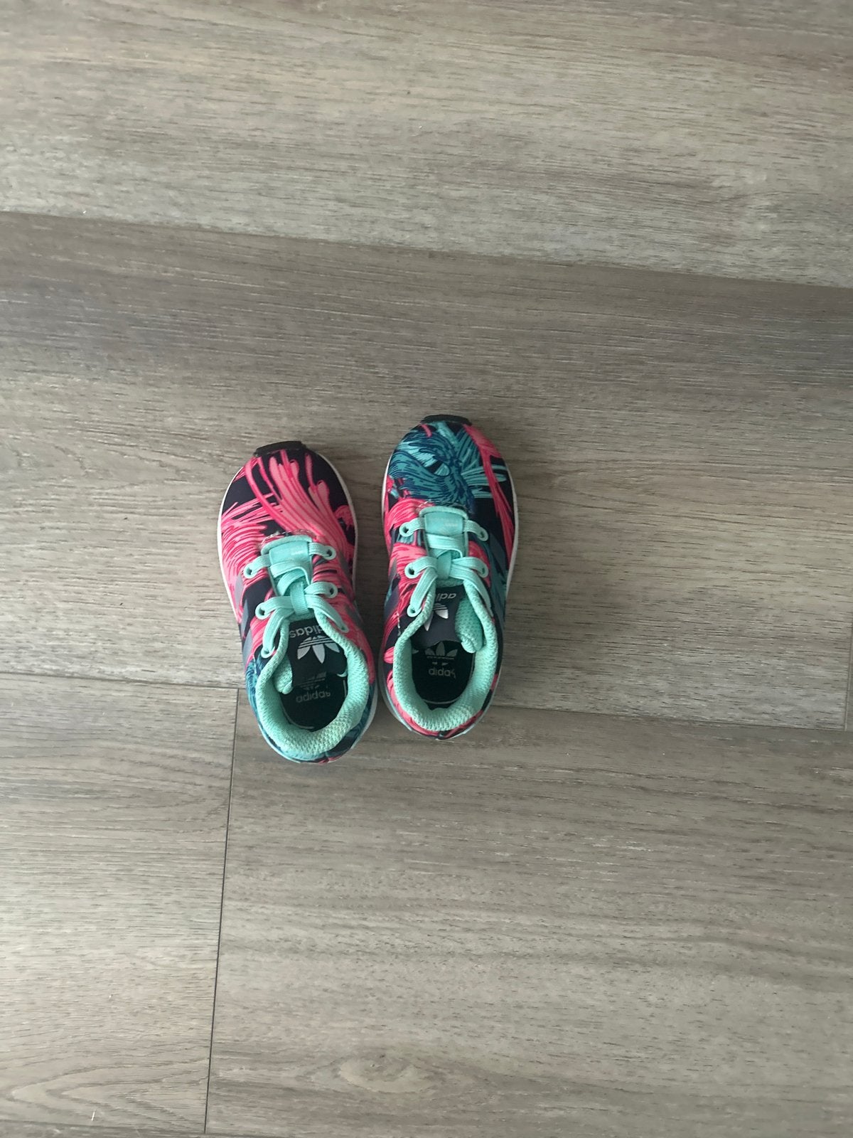 Adidas ZX Flux kinderschoenen - Roze/Turquoise, Ophalen of Verzenden, Gebruikt, Meisje, Sportschoenen