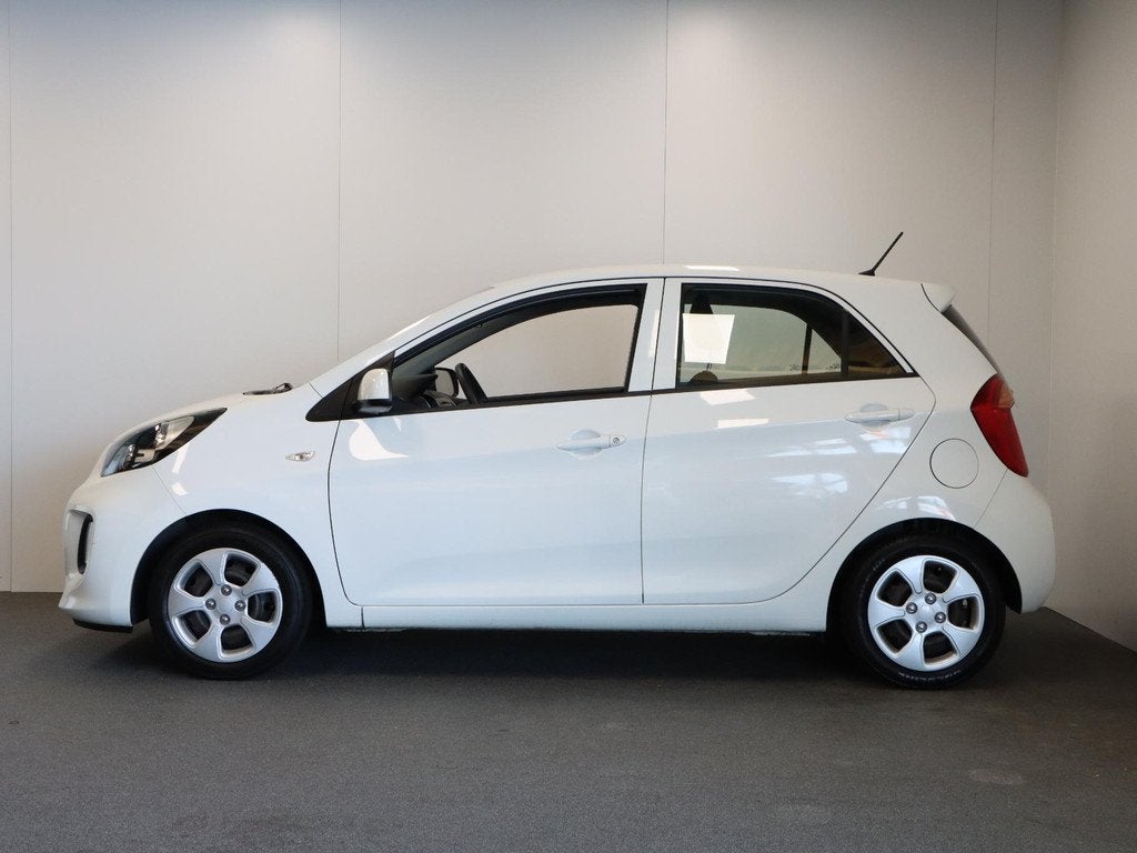 Kia Picanto 1.0 CVVT ComfortLine, Voorwielaandrijving, Stof, Gebruikt, Wit