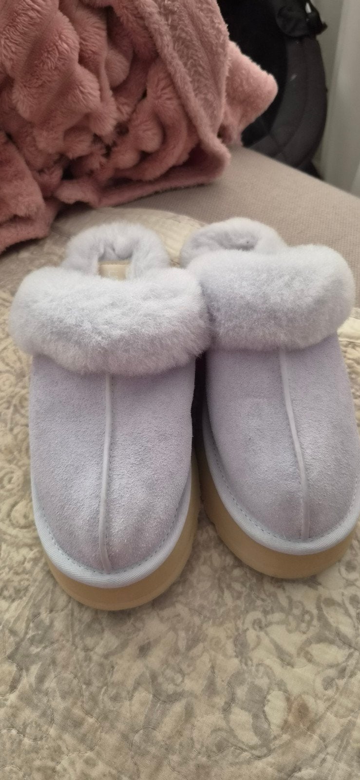 ugg Disquette-pantoffel maat 39, UGG, Blauw, Ophalen of Verzenden, Pantoffels of Sloffen