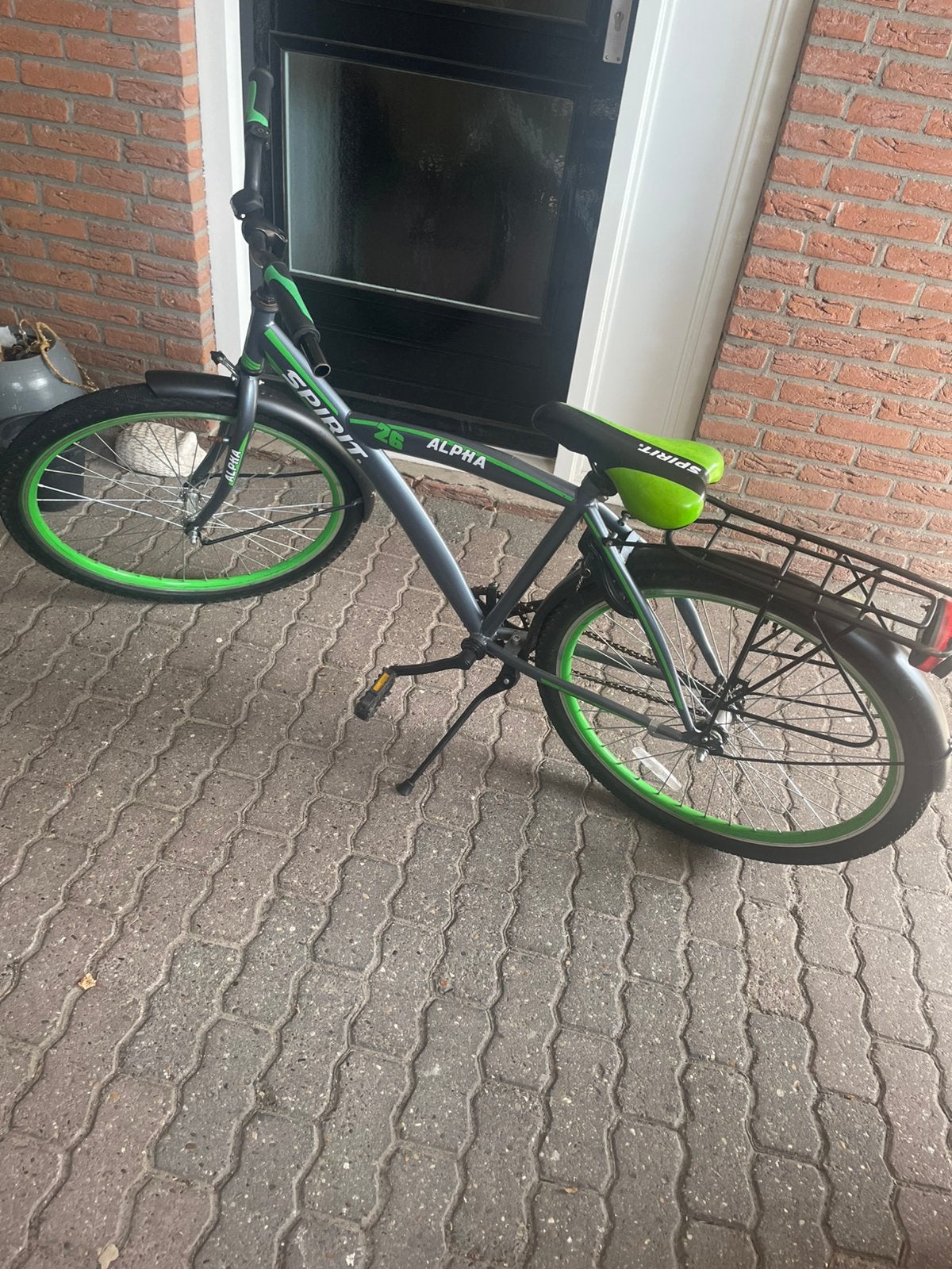 Jongens fiets 26 inch, Ophalen, Gebruikt, Staal, 24 inch of meer