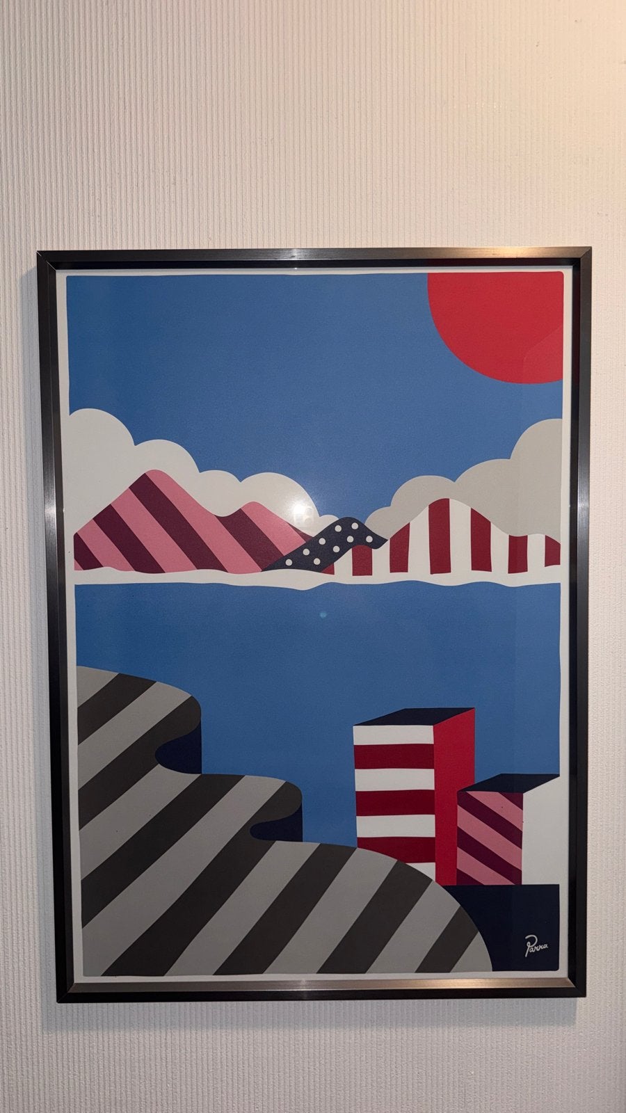 Parra Citylandscape 1987 Print, Landschap, Verzenden, Papier/karton, Ingelijst
