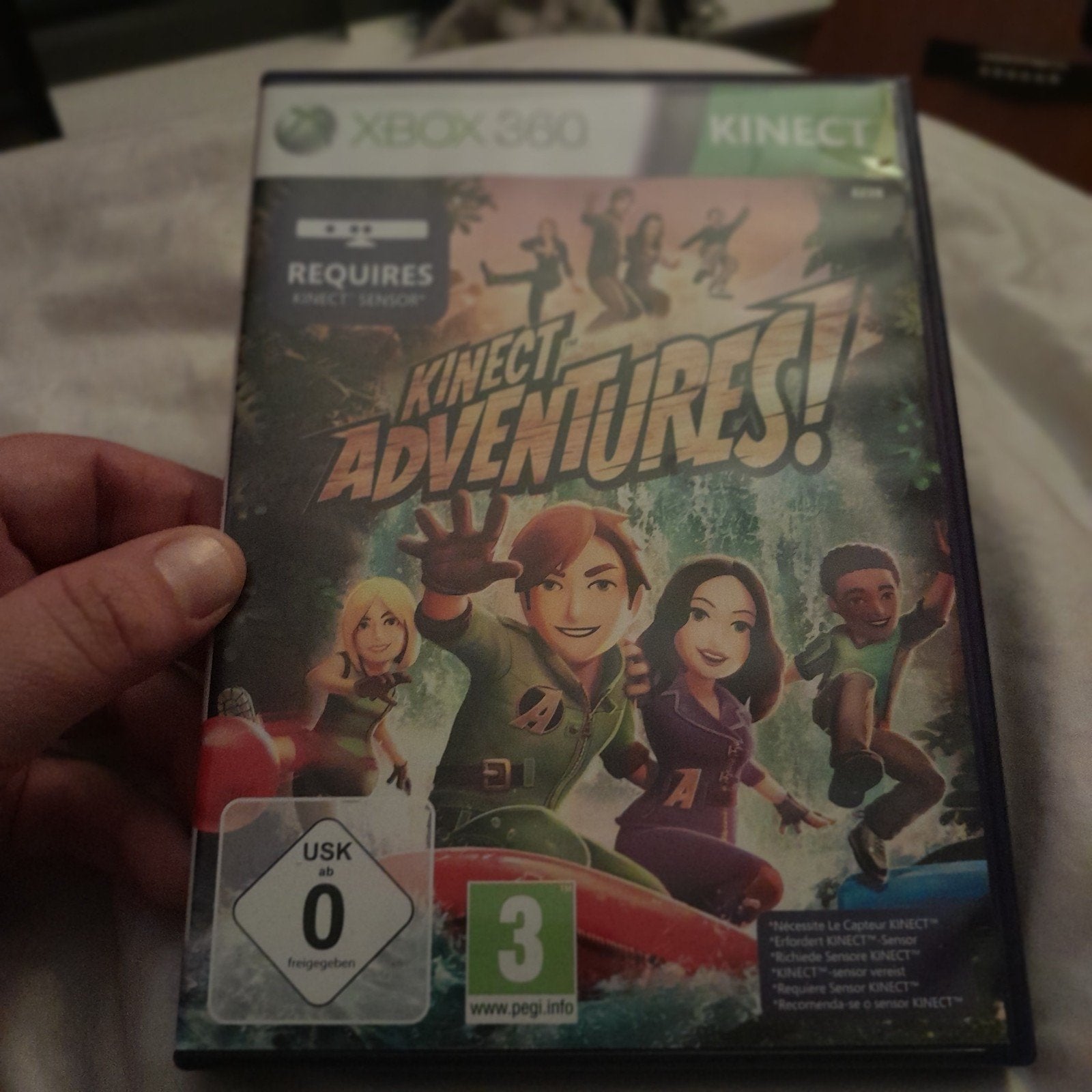Kinect Adventures! Xbox 360 - Avontuur en Actie, Spelcomputers en Games, Avontuur en Actie, Ophalen of Verzenden, Zo goed als nieuw