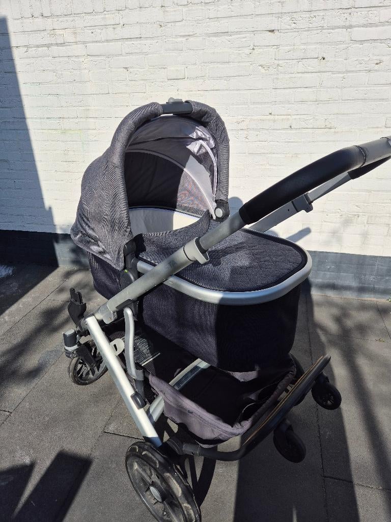 UPPA Baby Vista kinderwagen - complete set, Gebruikt, Verstelbare duwstang, Combiwagen, Ophalen