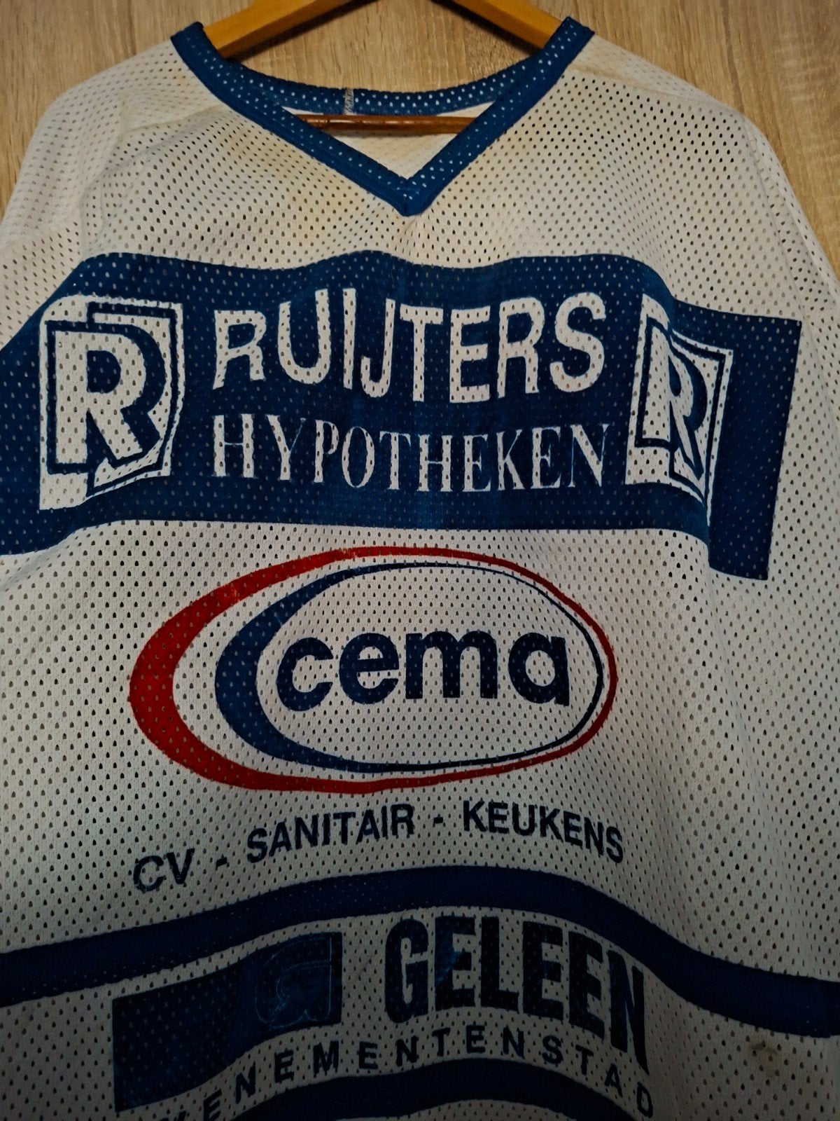 IJshockey shirt Ruijters Eaters game worn #44, Ophalen of Verzenden, Gebruikt, Kleding