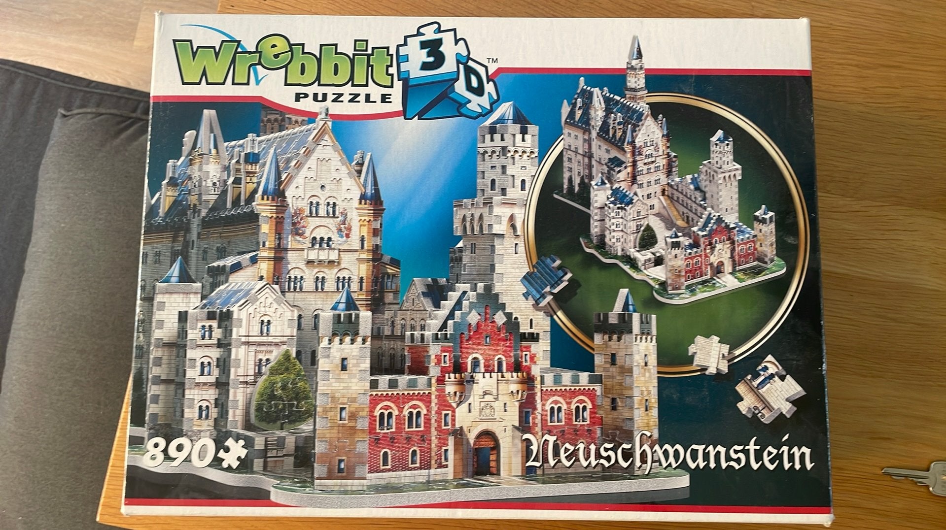 3d puzzel neu schwanstein, Ophalen, 500 t/m 1500 stukjes, Gebruikt, Rubik's of 3D-puzzel