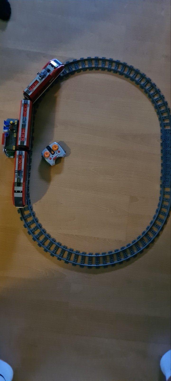 rode lego trein 7938, Lego, Ophalen of Verzenden, Inclusief instructies, City