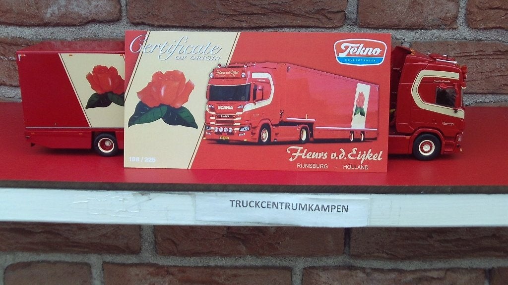 Tekno  Scania  Next  Gen  R530  van  Fleur  van  de  Eijkel., Ophalen of Verzenden, Nieuw, Bus of Vrachtwagen, Tekno