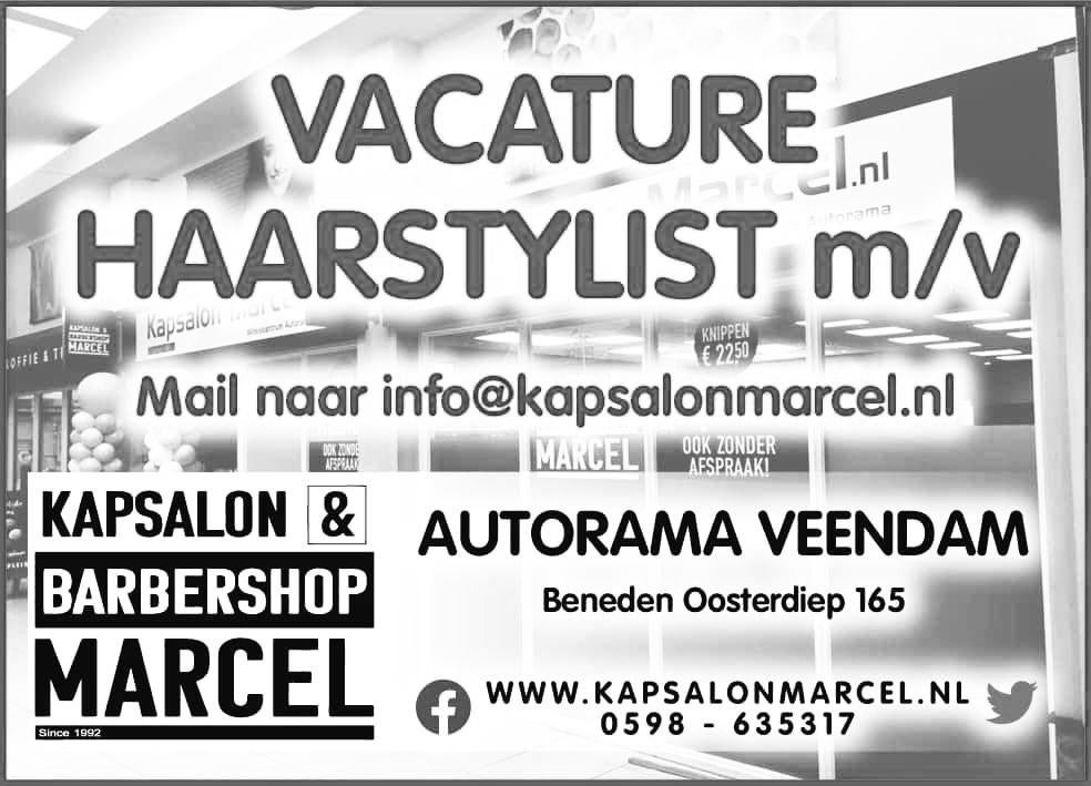 Haarstylist kapper gevraagd, Vacatures, 33 - 40 uur, Overige niveaus, Vanaf 1 jaar, Overige vormen