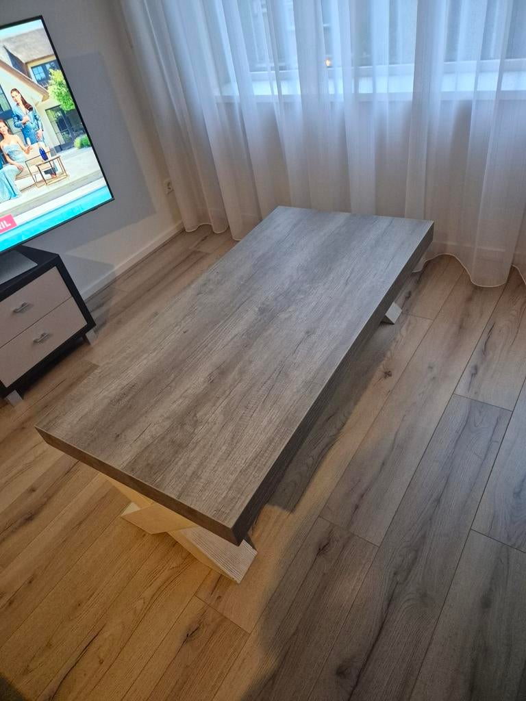 Moderne salon tafel - 135x67 cm, Ophalen of Verzenden