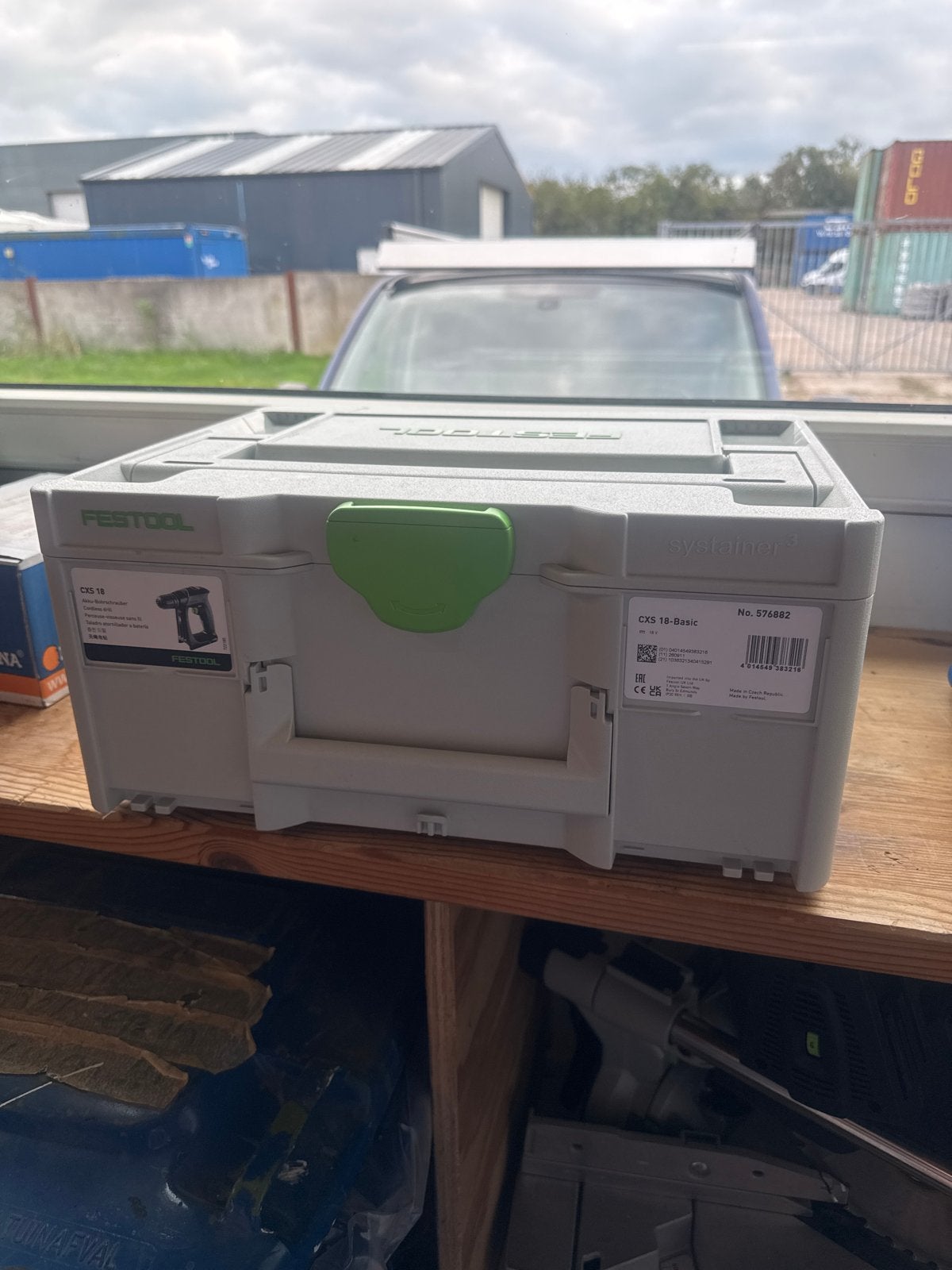 Nieuwe Festool Systainer CXS/TXS 18 Lege Koffer, Ophalen of Verzenden, Nieuw