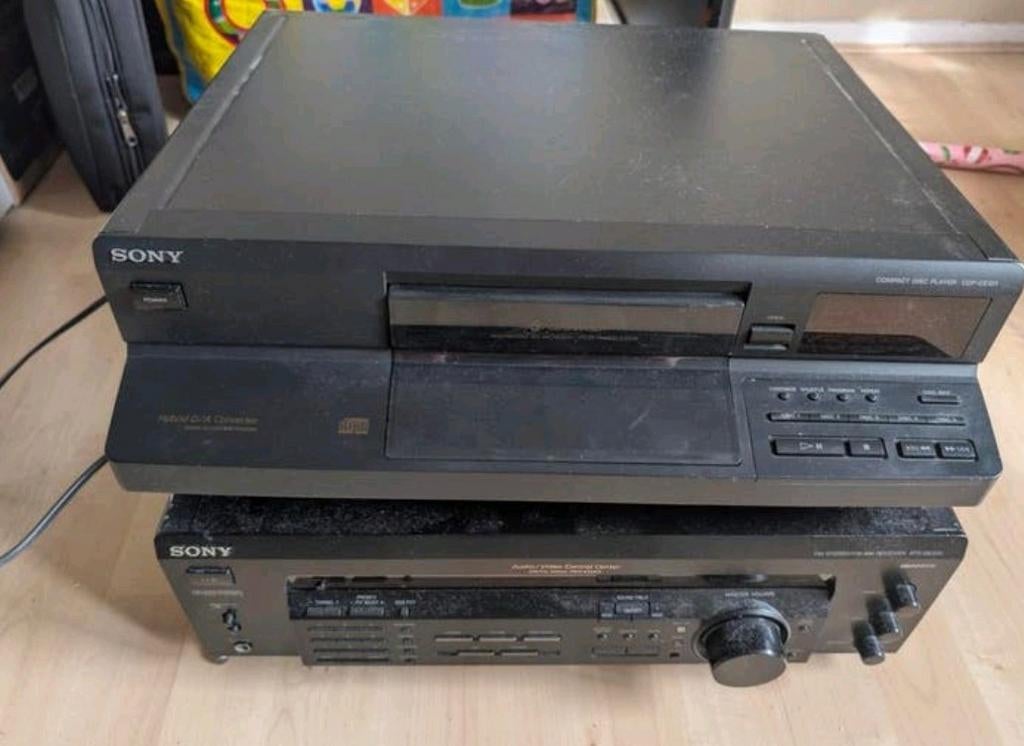 Sony versterker en 5 cd wisselaar, Ophalen, Sony, Wisselaar
