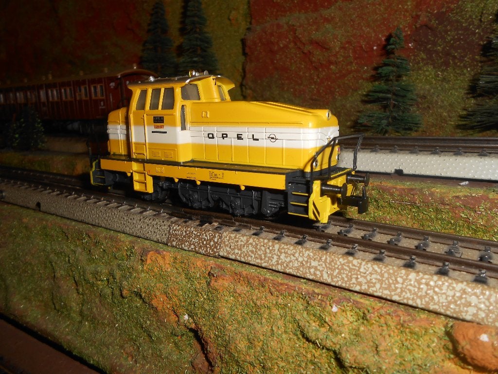 Märklin 33787 De OPEL diesellok DHG 500 met Delta module, Wisselstroom, Locomotief, Analoog, Ophalen of Verzenden