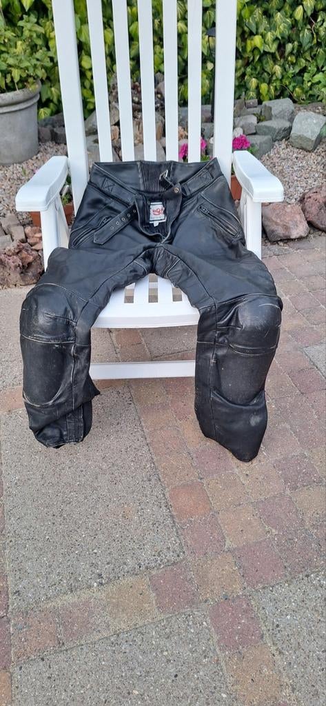 Te koop leren motor broek, Ophalen of Verzenden, Tweedehands, Broek | leer