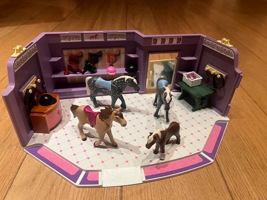 Manege playmobil, Ophalen, Zo goed als nieuw