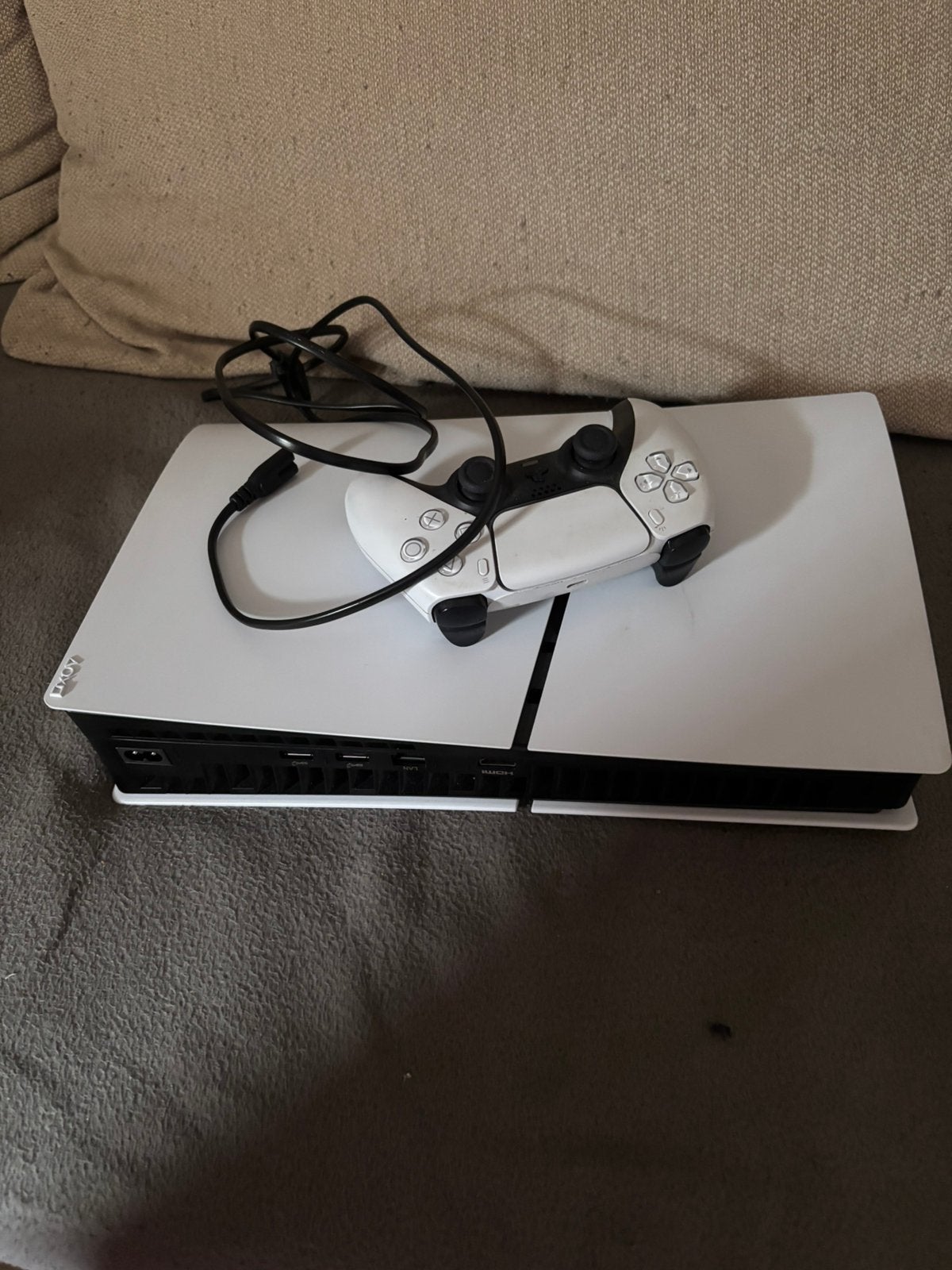 Te koop Playstation 5 + controller, Ophalen, Zo goed als nieuw, 500 GB, Met 1 controller