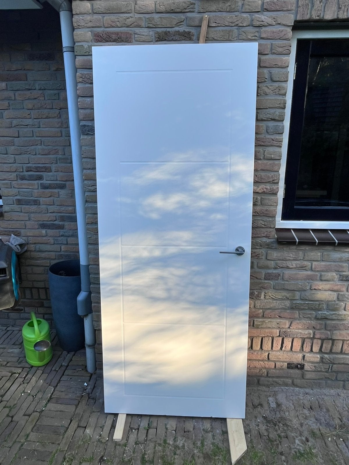 Gratis - Opdekdeur - Links - Doors4Life 83x207, Ophalen, Zo goed als nieuw, Binnendeur, 200 tot 215 cm