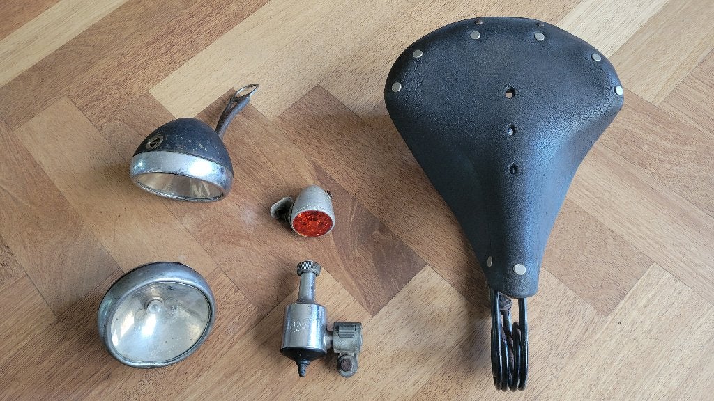 Fiets onderdelen vintage, Ophalen, Gebruikt, Overige merken