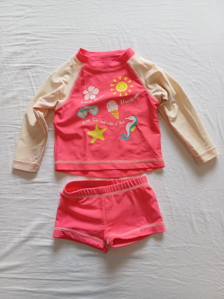 Zwemkleding maat 74, Gebruikt, Ophalen of Verzenden, Maat 74, UV-zwemkleding