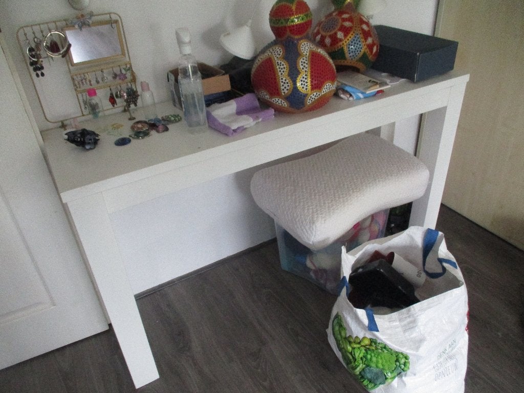 sidetable, Ophalen, 100 tot 150 cm, Zo goed als nieuw, Overige houtsoorten