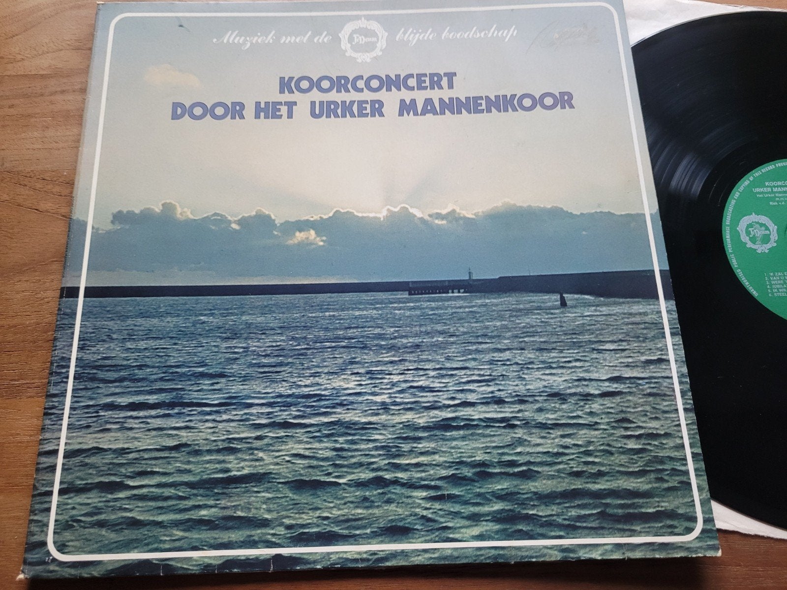 Koorconcert door het Urker Mannenkoor "Hallelujah" LP, Cd's en Dvd's, Ophalen of Verzenden, Gebruikt, Koren of Klassiek
